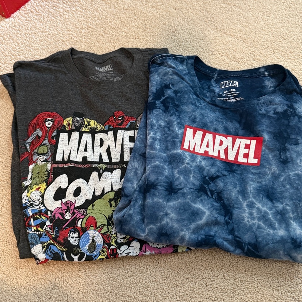 Marvel Logo Short Sleeve Tees